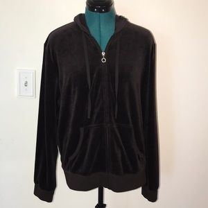 NWOT New York & Company Brown Velour Jacket